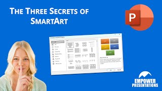 The Three Secrets of SmartArt [upl. by Bubalo287]