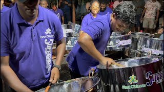 Supernovas Steel Orchestra performs at First Peoples Day in Arima [upl. by Leunam]