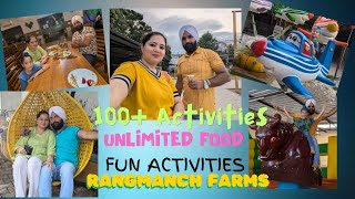 Rangmanch Farms visit on Birthday 🎂 🥳 No1 Farm House in Delhi NCR rangmanchfarm madavgharfarm [upl. by Kciredorb]