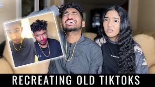 RECREATING CRINGEY OLD TIKTOK VIDEOS EXPOSING OURSELVES [upl. by Oringa]