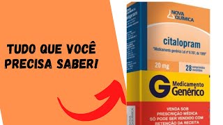 CITALOPRAM para que serve Tem muitos EFEITOS COLATERAIS ENGORDA CAUSA DEPENDÊNCIA [upl. by Enoitna]