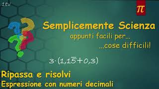 1ev  Espressione numeri periodici [upl. by Aryahay446]