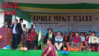 APHLC MEGA RALLY PHULUNI CONSTITUENCY TARABASA PLAYGROUND RAJEN TIMUNG [upl. by Sesilu]