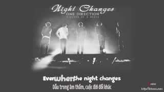 Lyrics  Vietsub  One Direction  Night changes [upl. by Allrud]