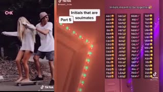 Initials TikTok Compilation [upl. by Ambrosine]