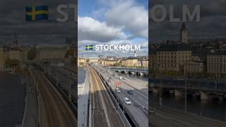 🇸🇪 STOCKHOLM slussen hilton sweden travel shorts [upl. by Jardena]