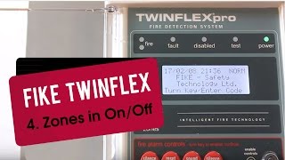 Fike Twinflex Pro Panel part 4 Switching onoff zones [upl. by Thera761]