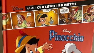 Prima uscita grandi classici a fumetti Pinocchio repubblica [upl. by Vonnie]