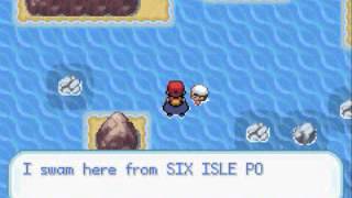 Lets Play Pokemon Fire Red Part 83 Outcast IslandAltering Cave [upl. by Aikram]