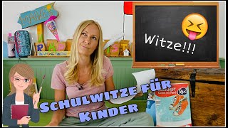 Schulwitze für Kinder I Schule I Ferienende I Kinderwitze [upl. by Enel]