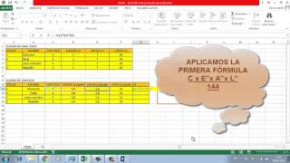 UTILIZAMOS EL EXCEL PARA CUBICAR LA MADERA [upl. by Airekal522]