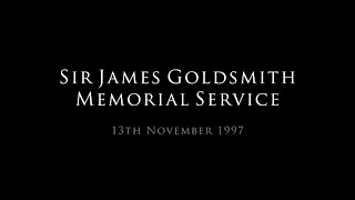 Sir James Goldsmith Memorial Service  131197 [upl. by Rehttam]