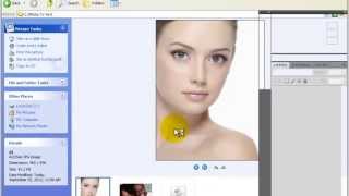 How to convert a photo into text  photoshop [upl. by Malissia843]