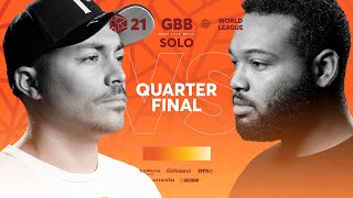 Alem 🇫🇷 vs King Inertia 🇺🇸  GRAND BEATBOX BATTLE 2021 WORLD LEAGUE  Quarter Final [upl. by Hett]