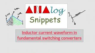 52 Inductor current and related waveform in switching converters [upl. by Dotti]