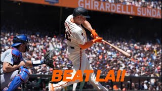 SF Giants Take 2 of 3 vs Dodgers Complete 52 Homestand [upl. by Glanville589]