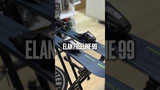 25 ELAN FREELINE 99 スキーボード フリースキー スキー板 [upl. by Elidad]