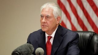 Tillerson heads to Moscow amid high tensions [upl. by Aicercul]