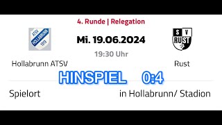 Relegation ATSV Hollabrunn gegen SV Rust [upl. by Gustie]