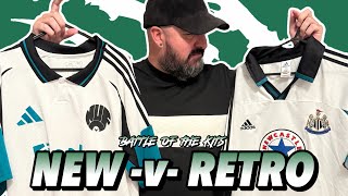 NEW v RETRO  Battle of The Kits  Newcastle Third Shirt 202425 [upl. by Brenza582]