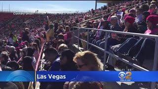 More Womens Marches Held With Thousands Denouncing Trump [upl. by Wren]