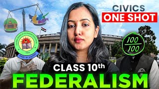 FEDERALISM FULL CHAPTER  CLASS 10 CIVICS  SHUBHAM PATHAK class10 sst socialscience federalism [upl. by Airat]