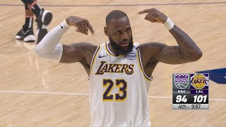 LeBron Sparks INSANE 210 4th QTR Run UNCUT  October 26 2024 [upl. by Dlorag]