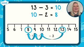 t m 1709905443 new subtract across a 10 addition and subtraction ks1 maths concept video ver 1 [upl. by O'Carroll11]