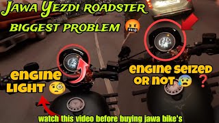 CLEAR MESSAGE TO JAWA YEZDI MOTORCYCLE COMPANY  ENGINE LIGHT 🤬  JawaMotorcycles [upl. by Sid]