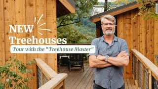 quotTreehouse Masterquot NEW Treehouse Resort in Gatlinburg [upl. by Ynnav]