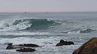 🇫🇷 Grande marée à SaintGuénolé 21 mars 2019  coef111 Bretagne Finistère Penmarch France [upl. by Bertero]