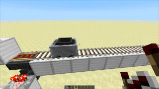 Minecraft 162  Minecart hopper station [upl. by Abagael704]