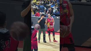 Kyt Jimenez tinuturuan ng mentor nyang si Terrence Romeo Finals Game3 pbaseason48 [upl. by Attenev400]