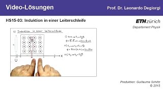 07 Induktion in einer Leiterschleife [upl. by Eleanor]