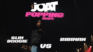 JOAT POPPING 2024  Top 16  Slim Boogie vs Bibiman [upl. by Garneau]