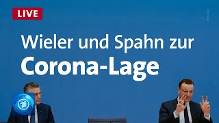 Spahn Drosten und Wieler zur CoronaLage [upl. by Myriam]