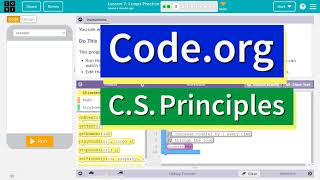 Codeorg Lesson 72 Loops Practice  Tutorial with Answers  Unit 6 CS Principles [upl. by Kan]