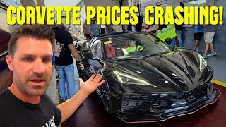 AUCTION DAY Trying to Sell my C8 but CORVETTE PRICES are CRASHING [upl. by Ecnarolf72]