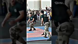 Self Defense💥CISF Commando shorts defence4motivation [upl. by Risay]