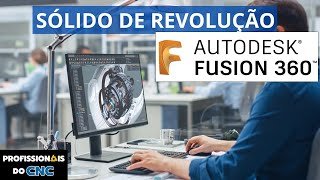 Aprenda a fazer um eixo perfilado roscado no Fusion 360 Parte 1 [upl. by Aillicec376]