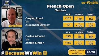 French Open Semifinals Predictions  ZverevRuud SinnerAlcaraz  RolandGarros Tennis Best Bets [upl. by Llewsor]