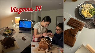 VLOGMAS 14 Girls night natalizia Casetta pan di zenzero The Grinch amp Fonduta  Valeria Martinelli [upl. by Yro3]