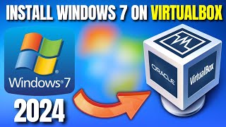 Quickly Install Windows 7 on VirtualBox 2024  Step by Step Guide💥 [upl. by Mendel714]