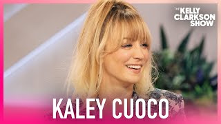 Kaley Cuoco Opens Up To Kelly Clarkson After Glamour Cover quotIt Wasn’t My Best Yearquot [upl. by Ahsiakal]