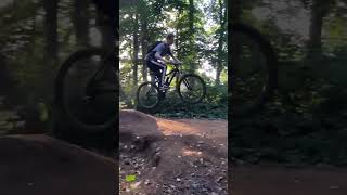 Nice Jump to Flat 🔥🔥 mtb halfords jumping outside fun cool chill epic [upl. by Jaquiss796]