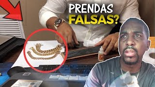 PRENDAS ORO FALSAS Vs ORIGINALES  Vlog  El Dotol [upl. by Rob]