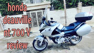 honda deauville 700 review ترجبة هوندا [upl. by Kalila]