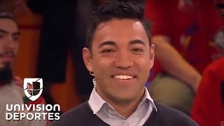 Marco Fabián demostró que su alemán es casi tan perfecto como su gran momento [upl. by Calondra]