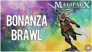 Malifaux Battle Report Bonanza Brawl [upl. by Rephotsirhc]