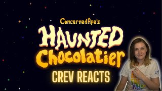 Crev Reacts Concered Apes Haunted Chocolatier [upl. by Elak]